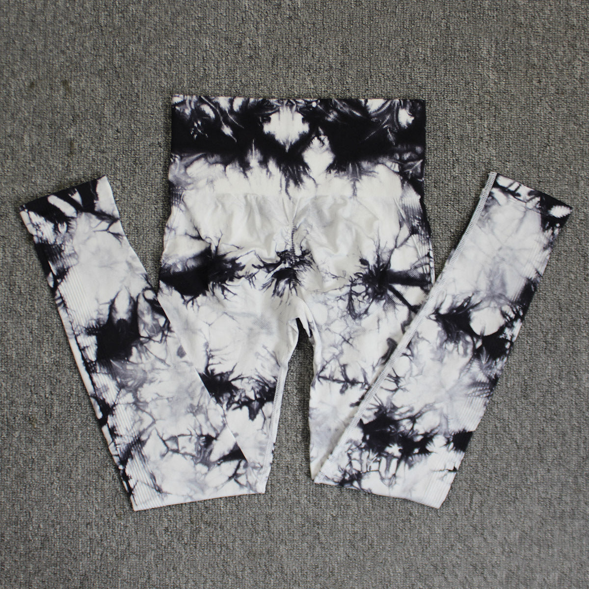 High Waist Seamless Tie-Dye Yoga Pants